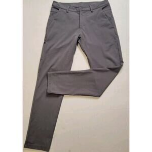 BYLT Premium Basics Everyday Pants 2.0 gray Medium golf workleisure date night